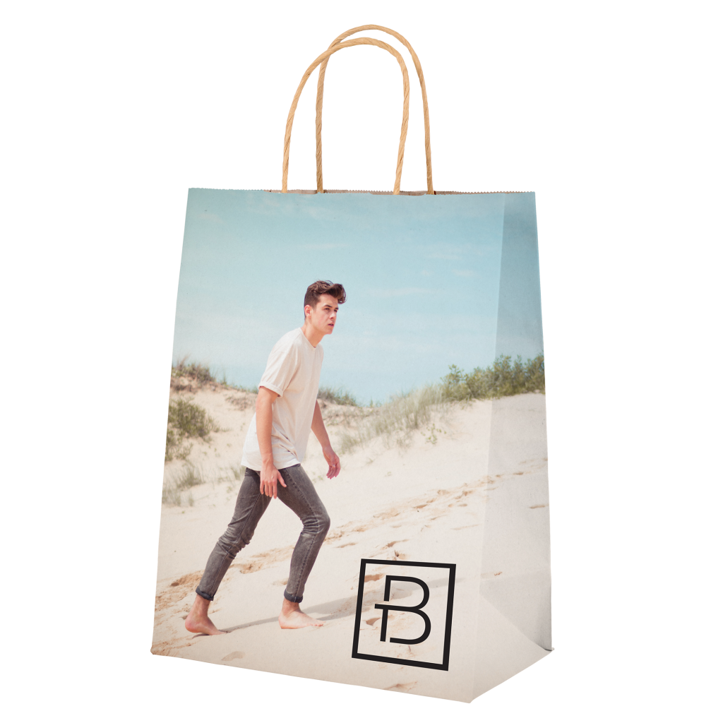 Kraft Paper Bags Full Colour
