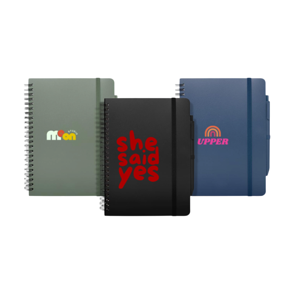 A5 Ocean Bound Notebook with Pen [a5oceanboundhardcovernotebookwithpen]
