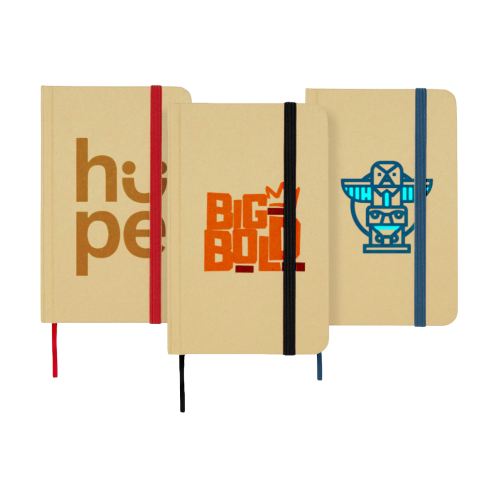 A6 Recycled Hardcover Notebook Plain Pages [a6recycledhardcovernotebookplainpages]