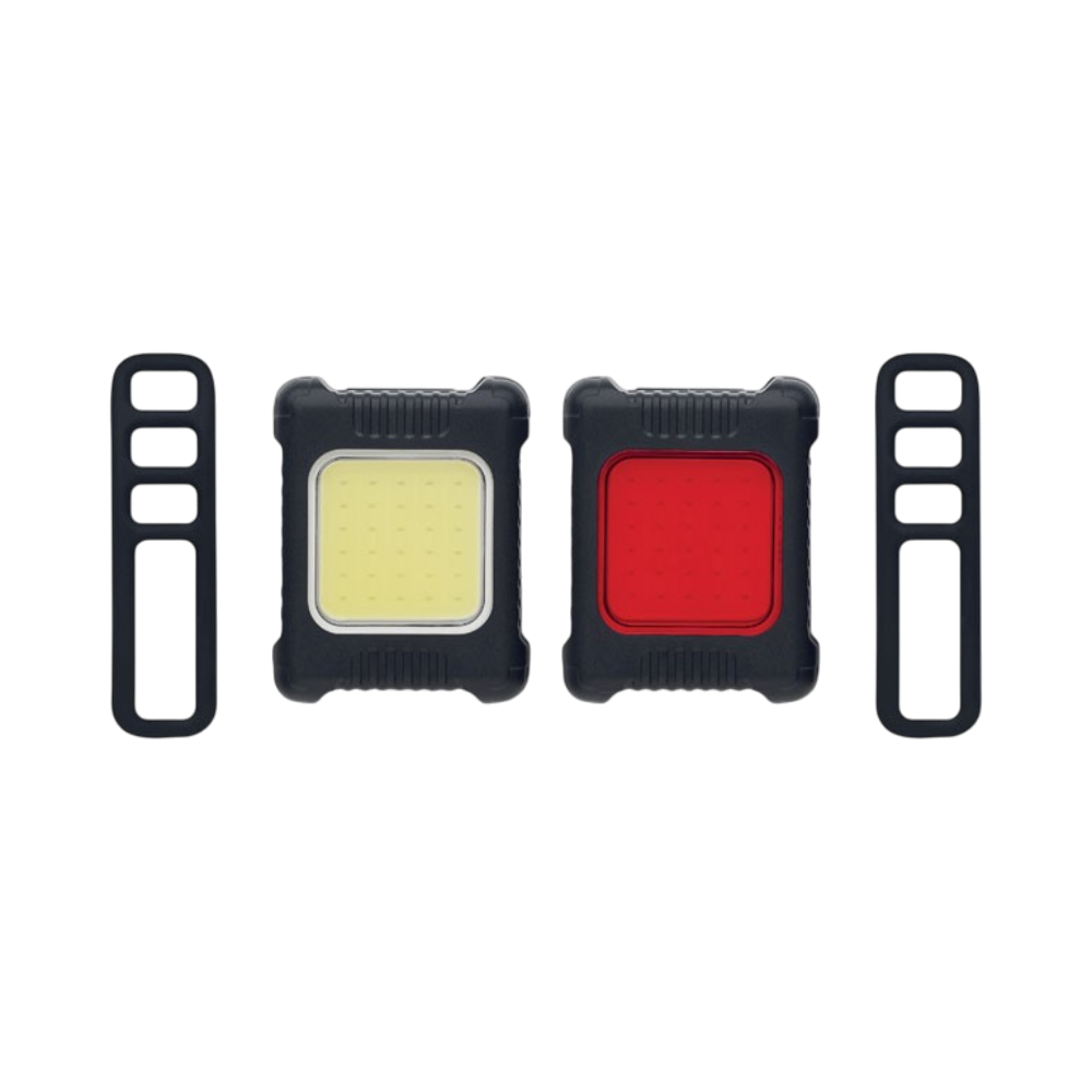 ABS-PC BLIGHT Rechargeable Bike Light Set [rechargeablecobbicyclelightsw]