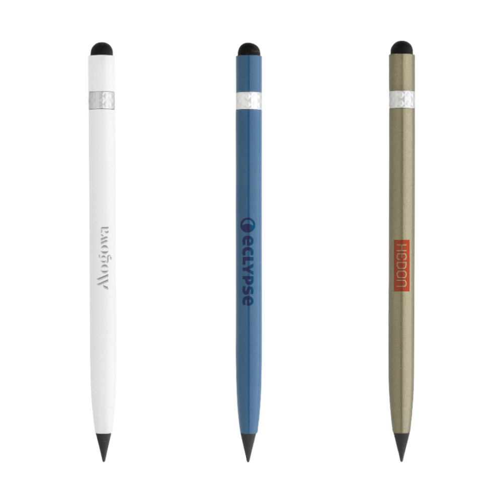 Aluminium Graphite Pen [aluminiuminklesspenwitheraser]