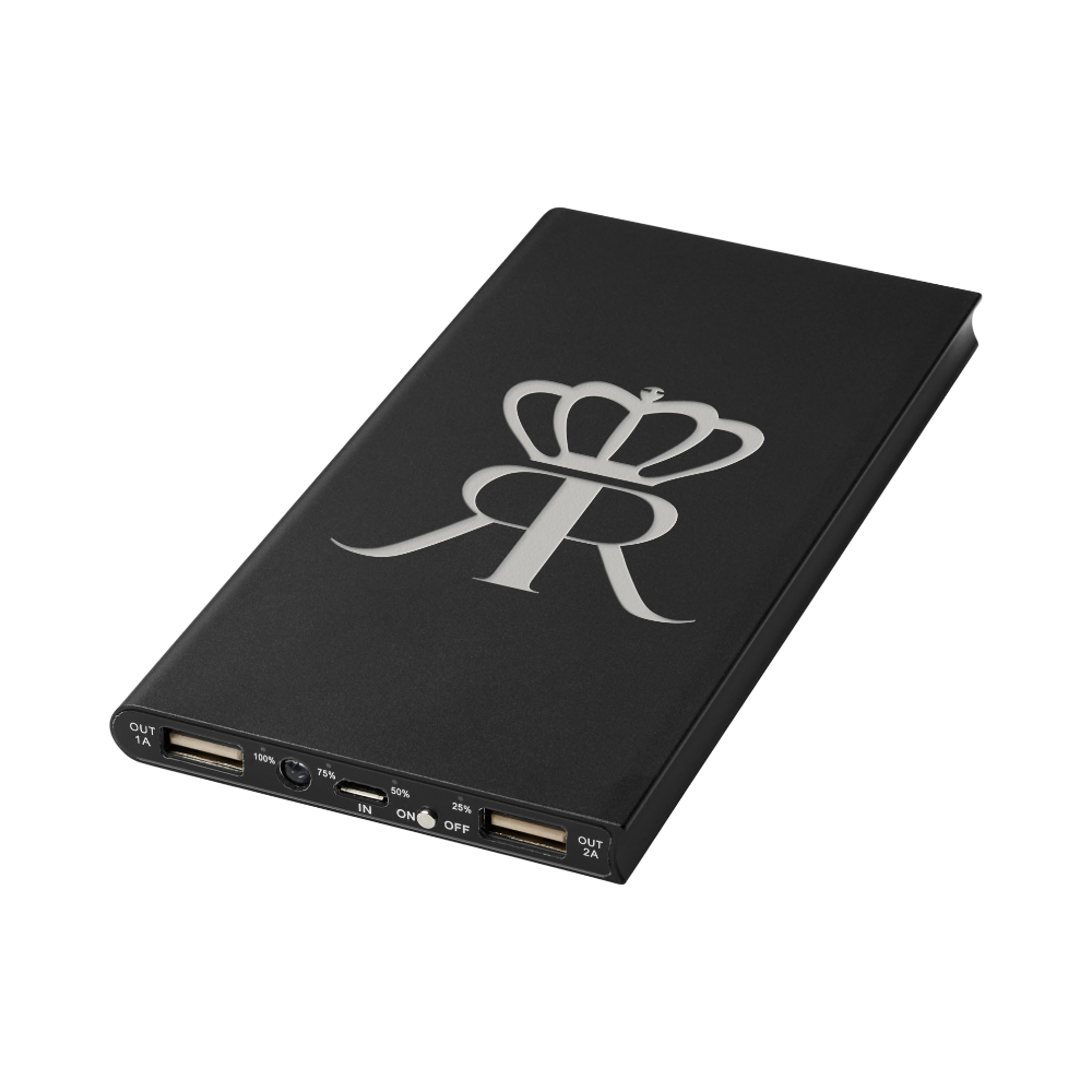 Aluminium Plate Power Bank 8000 mAh [plate8000mahaluminiumpowerbank]