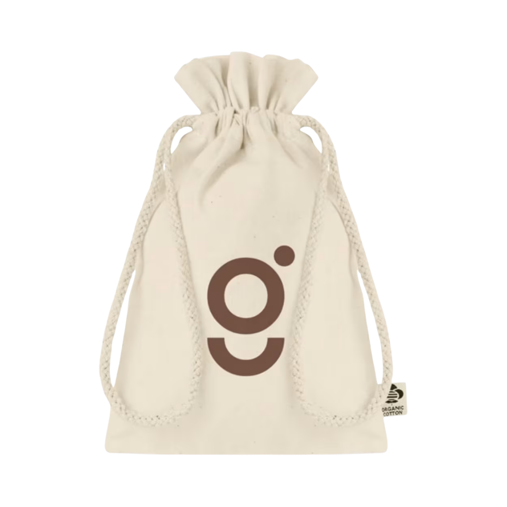 Amber Organic Cotton Gift Bag [ambersmallsmallorganiccottongiftbag]