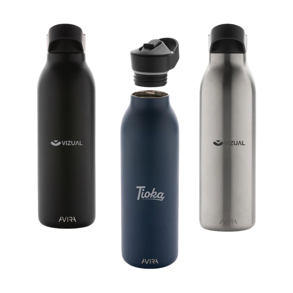 Avira Ara RCS Re-steel Fliptop Bottle 500 ml [aviraararcswaterbottle500ml]