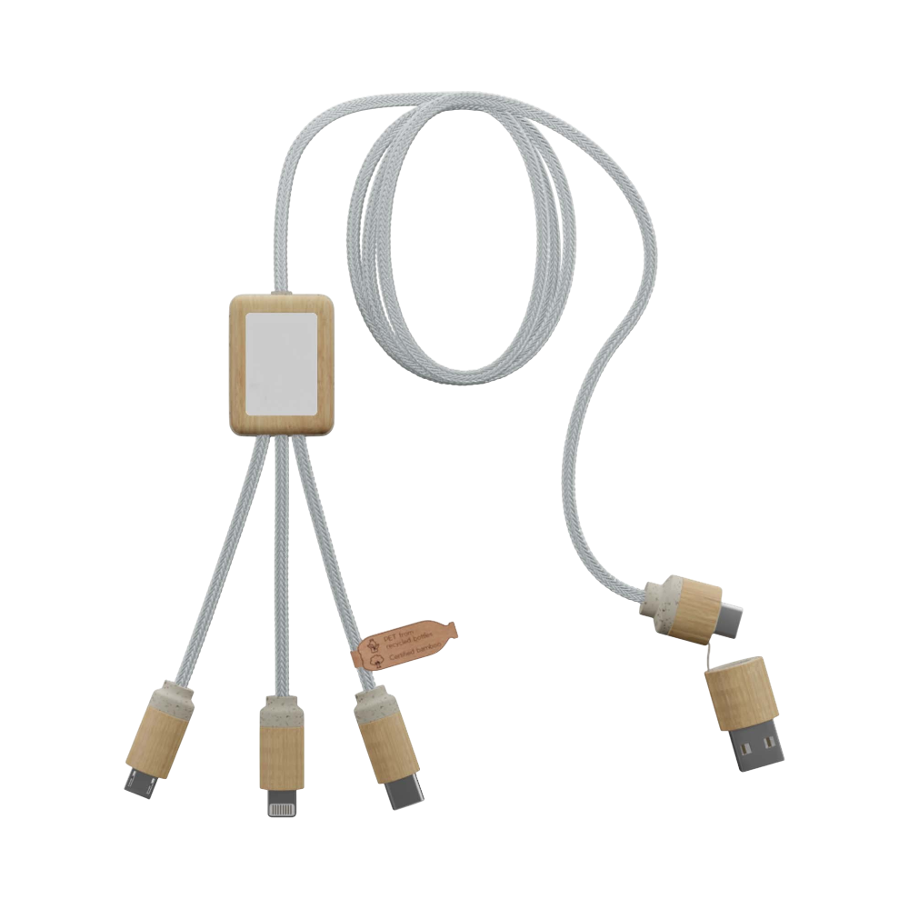 Bamboo 5-in-1 Charging Cable [scxdesignc495in1chargingcable]