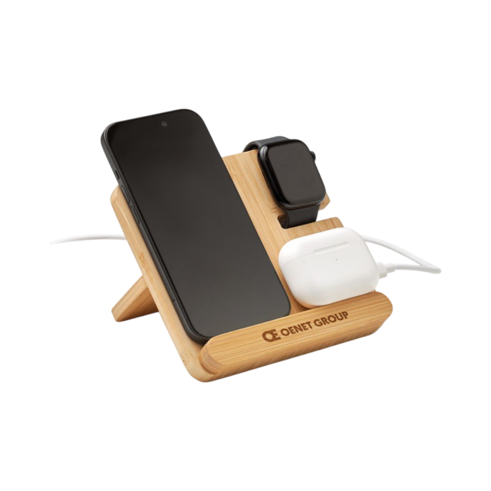 Bamboo BOOGAR 3 in 1 Wireless Charger [boogar3in115wwirelesscharger]