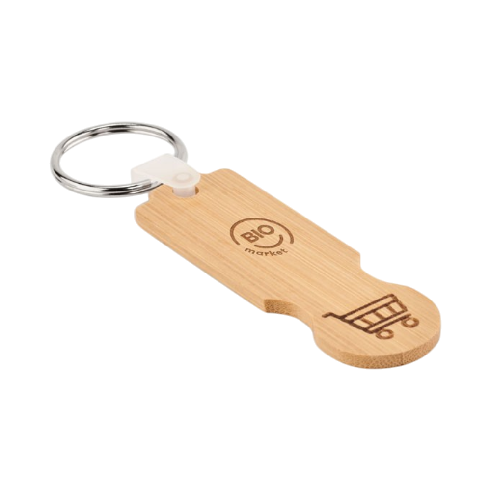 Bamboo Euro Token Key Ring [comprasbambooeurotokenkeyring]