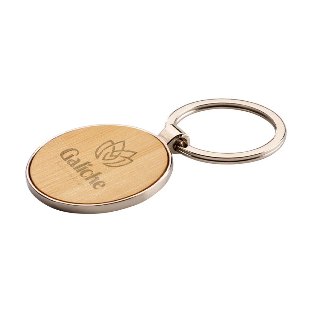 Bamboo Keyring [bambookeycirclekeyring]