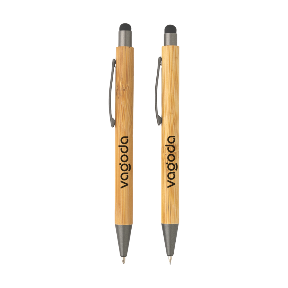 Bamboo Modern Pen Set in Box [bamboomodernpensetbox]