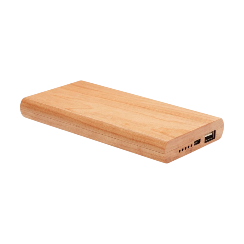 Bamboo Power Bank 4000mAh [arenapowerpowerbank4000mahbamboo]