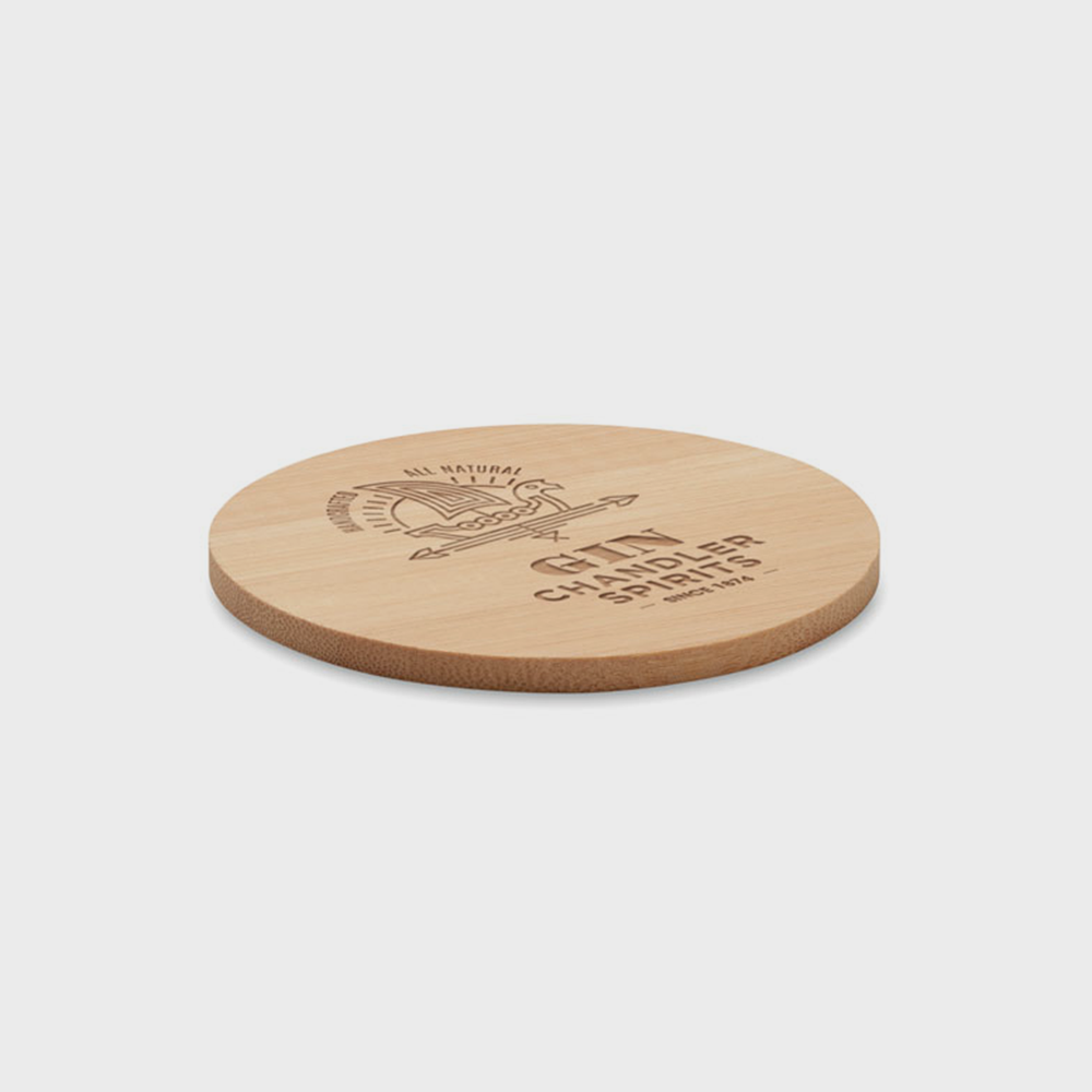 Bamboo Round Coaster [bayinbambooroundcoaster]