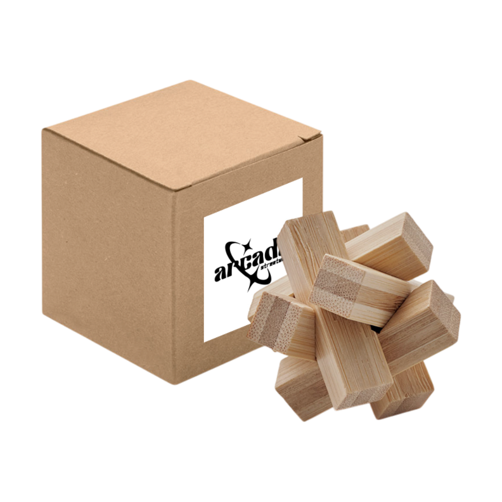 Bamboo Star Brain Teaser Puzzle [cubenats]