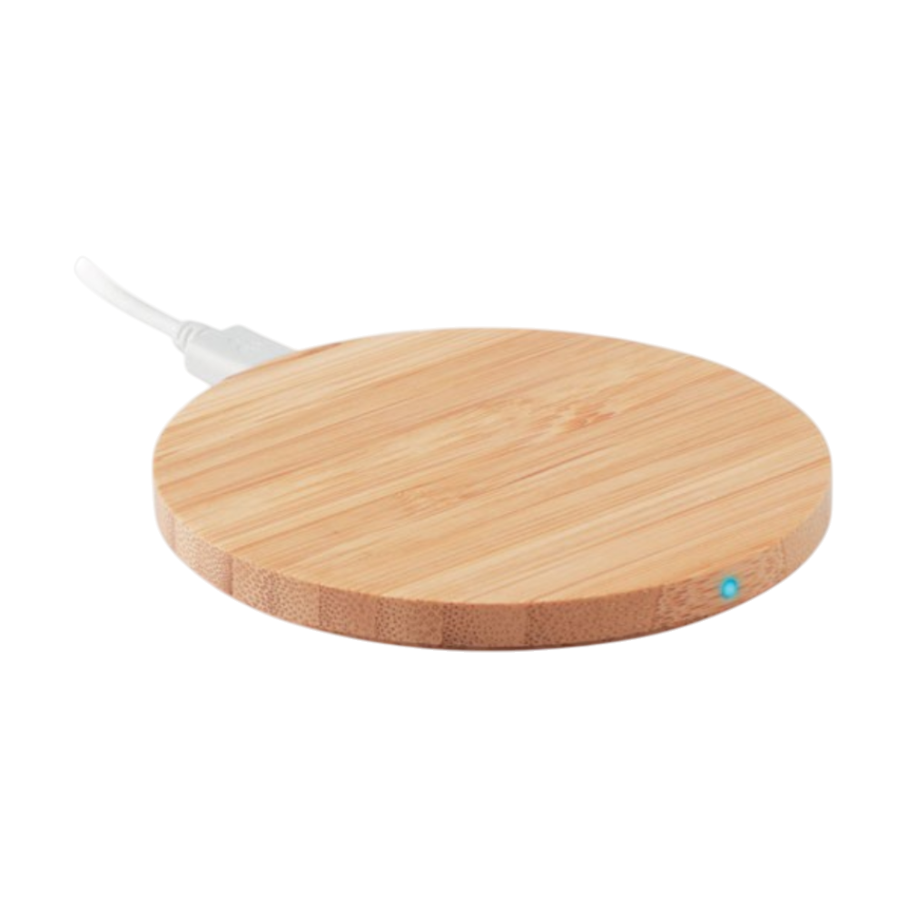 Bamboo Wireless Fast Charger 15W [rundoluxbamboowirelesscharger15w]