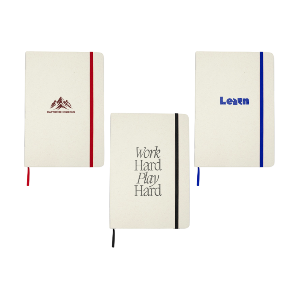 Bass A5 Recycled Paper Notebook [bassa5recycledhardcovernotebook]