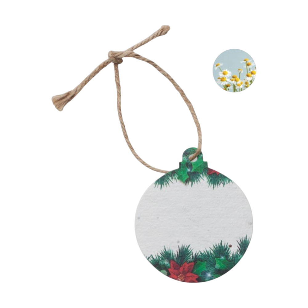 Bauseed Seed Paper Xmas Ornament [bauseedseedpaperxmasornament]