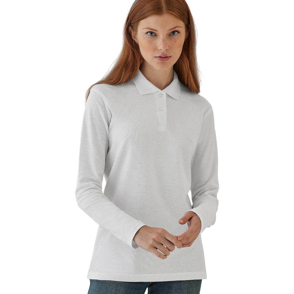 B&C Long Sleeve Polo Women [bcid001lslpolowomen]