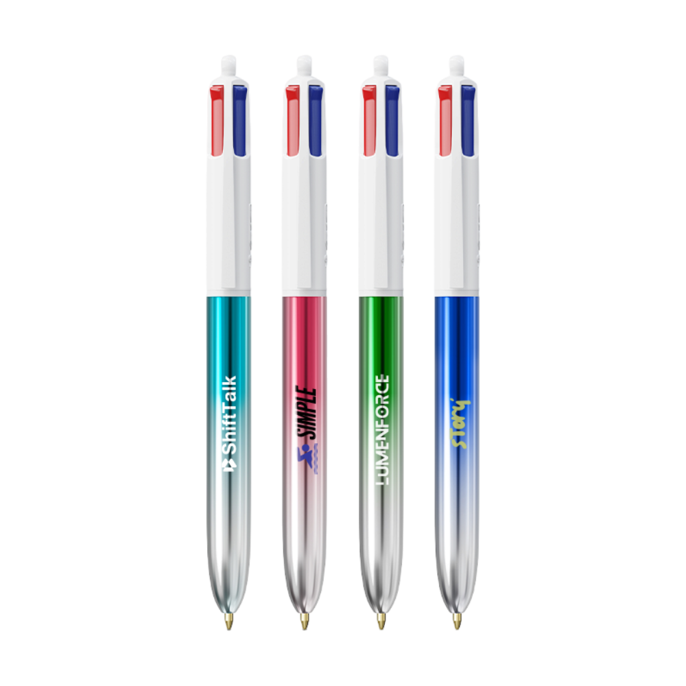 BIC® 4 Colours Bicolor Pen [bic4coloursbicolor]