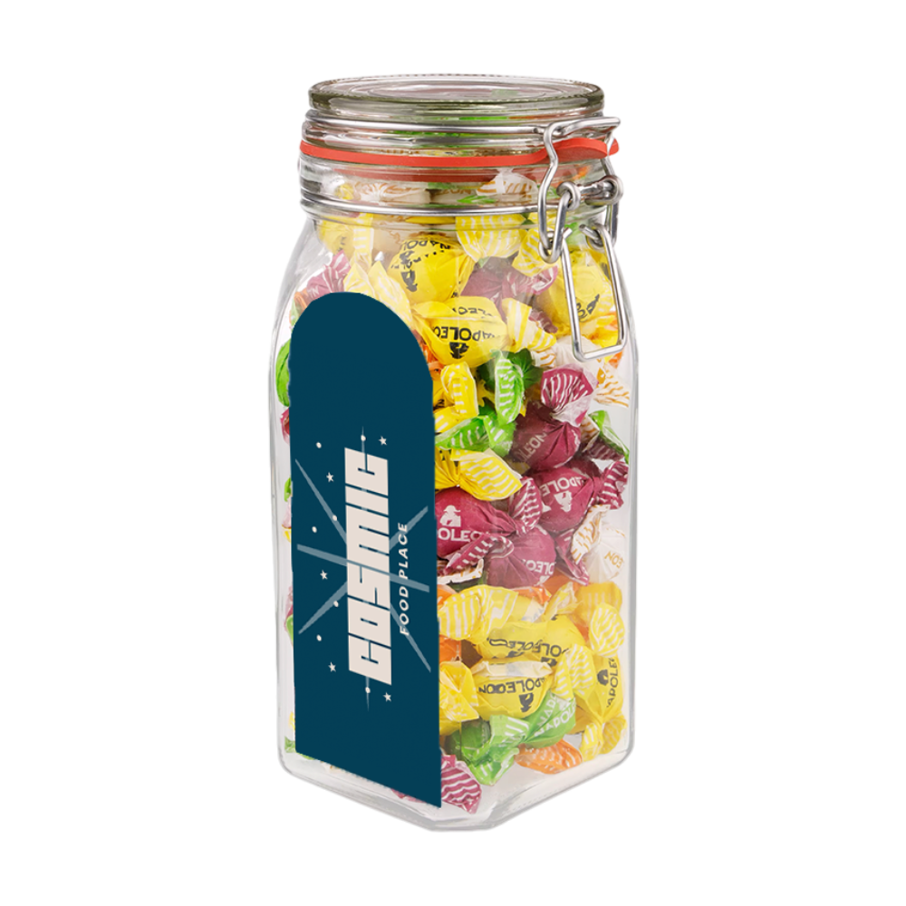 Big Glass Jar filled with Candy [bigglassjar15literfilledwithcandy]