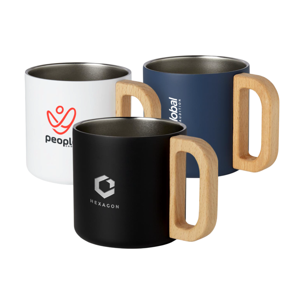 Bjorn RCS Recycled Stainless Steel Mug with Copper Vacuum Insulation [bjorn360mlrcsmugvacuuminsulation]