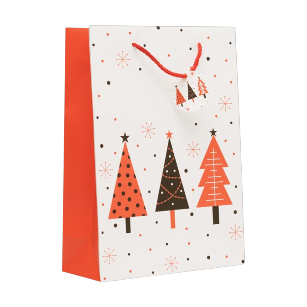 Bossa Large Gift Paper Bag [christmaslargegiftpaperbag30recycledwithtagincluded]