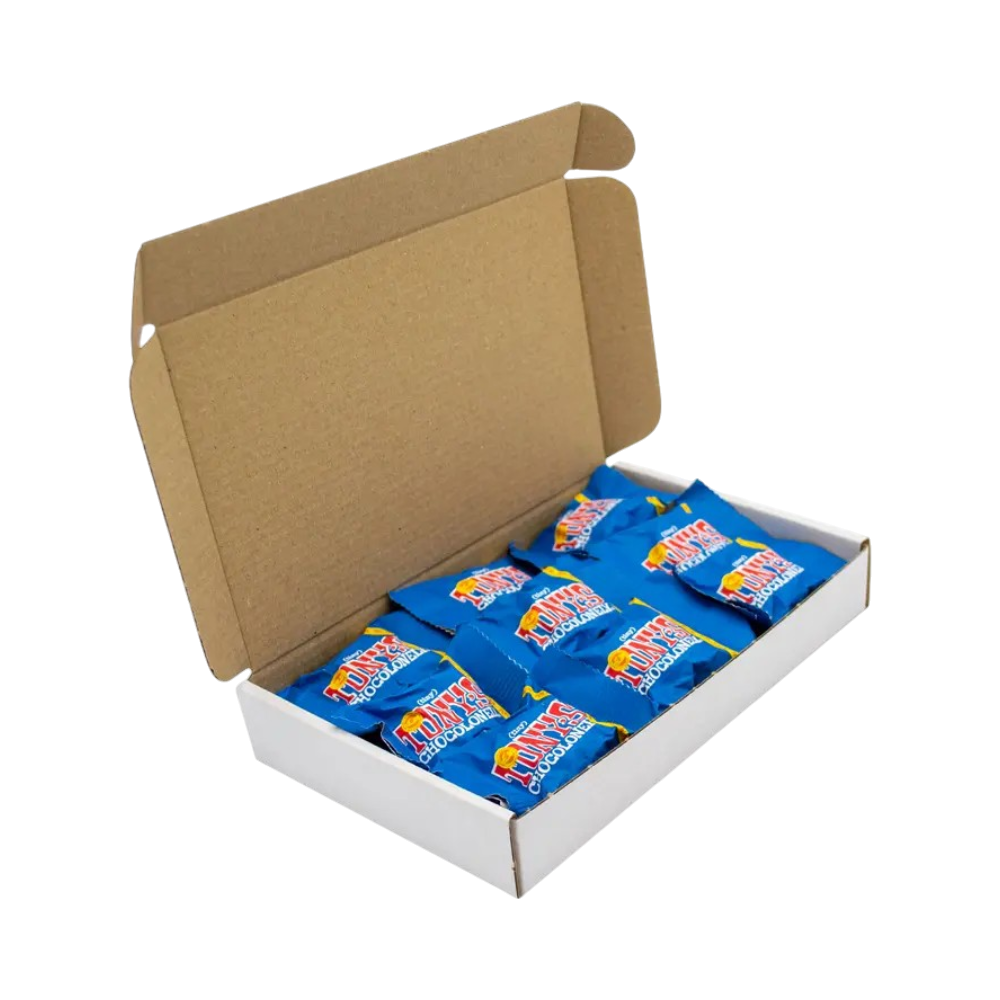Box with Tiny Tony's Fairtrade Chocolate [boxwithtinytonys]