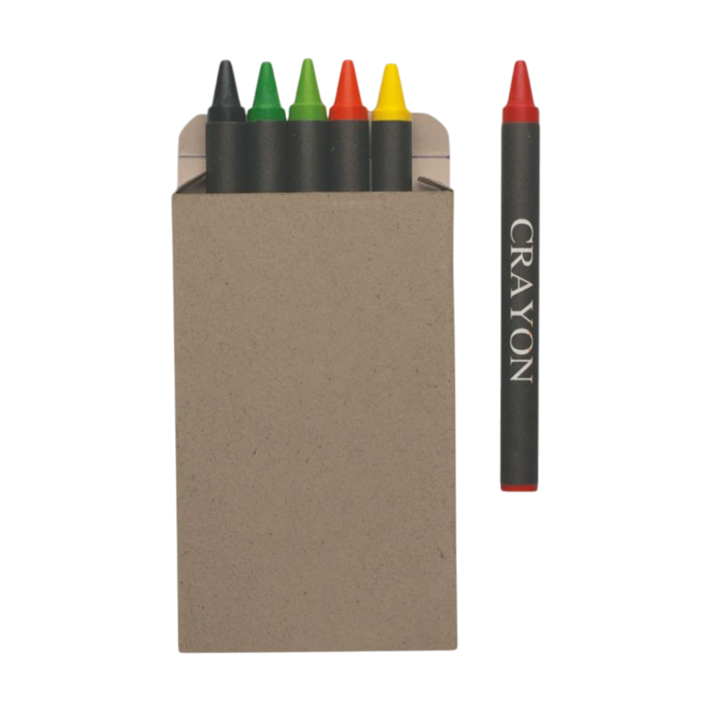 BRABO Carton of Wax Crayons [brabocartonof6waxcrayons]