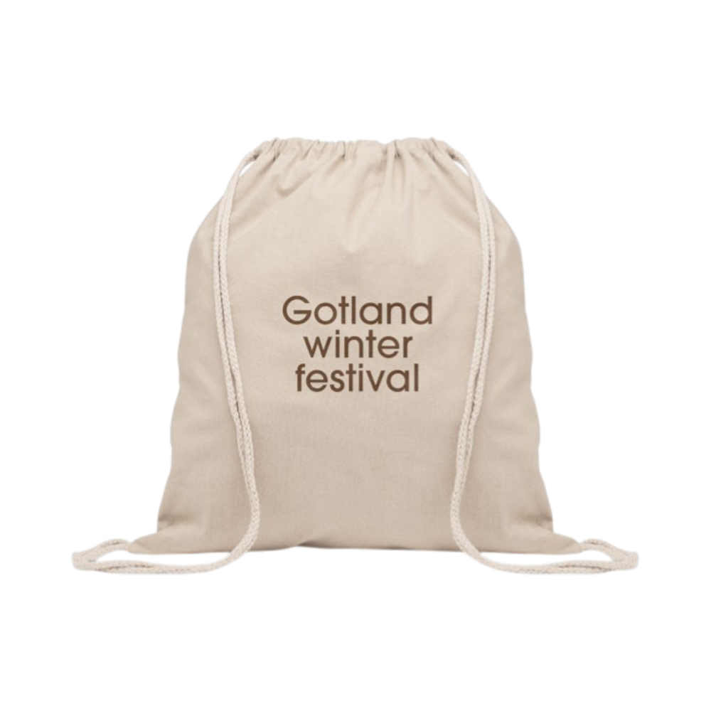CABETRI Recycled Cotton Drawstring Bag [cabetrirecycledcottondrawstringbag]