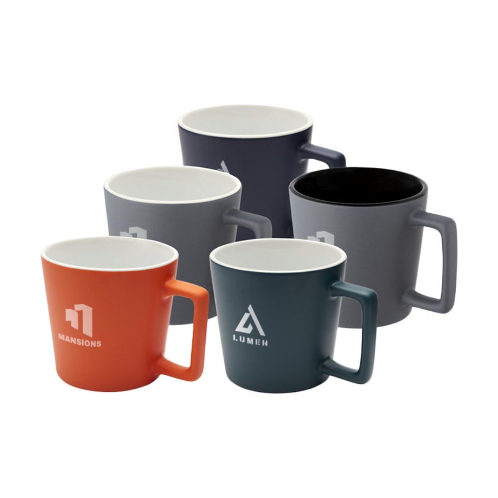 Cali Ceramic Mug with Matt Finish | 360 ml [cali370mlceramicmugwithmattfinish]