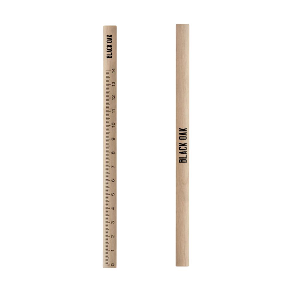 Carpenters Pencil with Ruler [carpenterspencilwithruler]