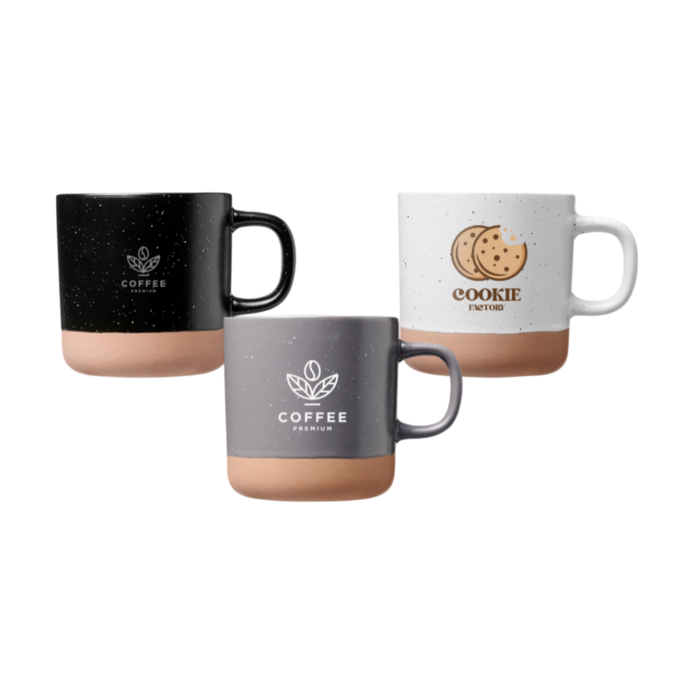 Ceramic Mug with Unglazed Bottom 360 ml