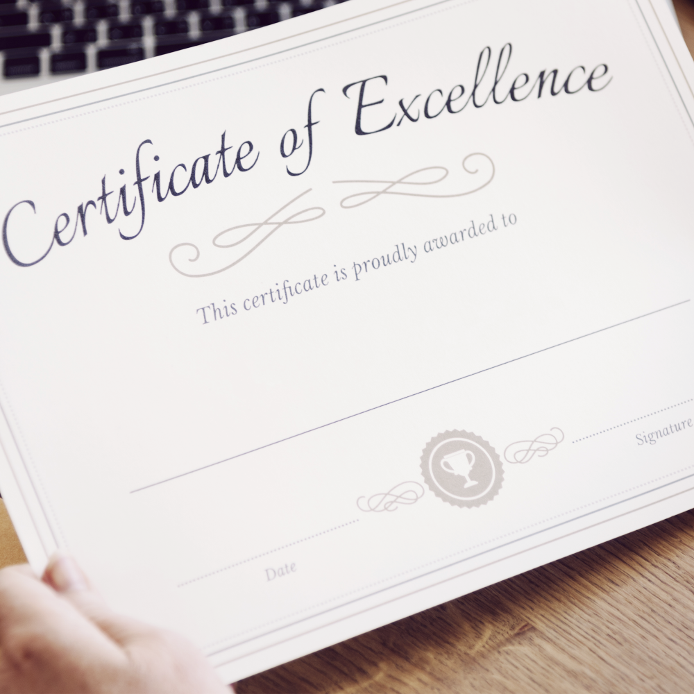 Certificates  [certificates]