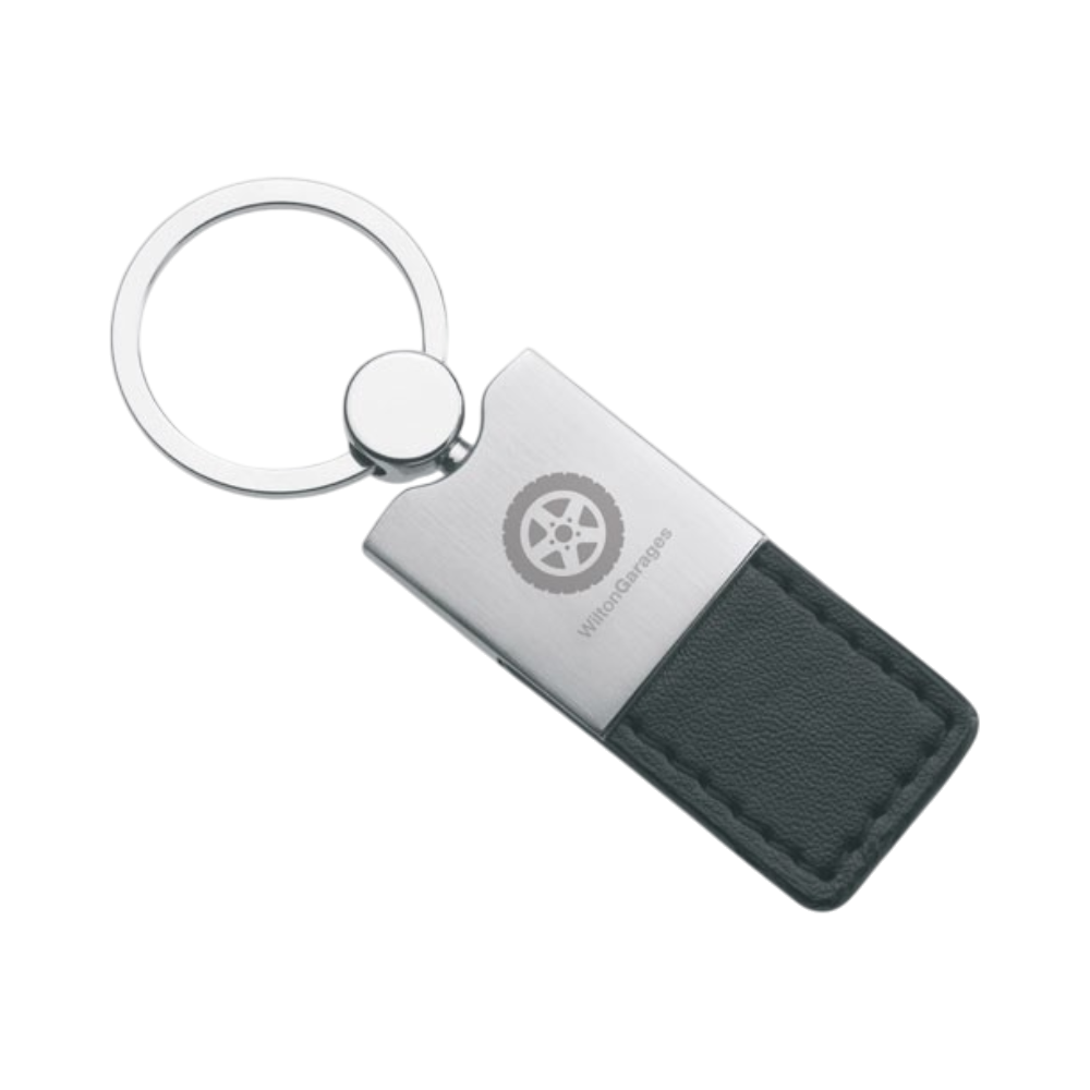 Columbus PU and Metal Key Ring [columbuspuandmetalkeyring]