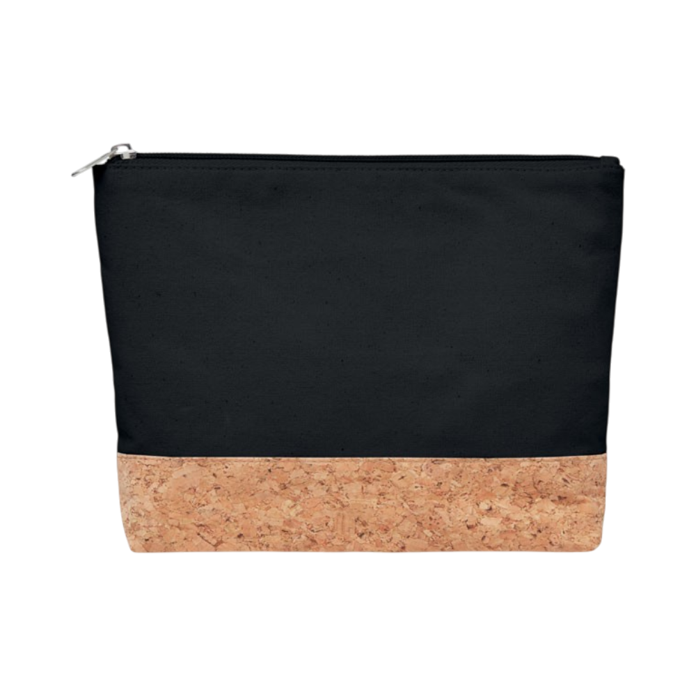 Cork & Cotton Cosmetic Bag [portobagcorkcottoncosmeticbag]