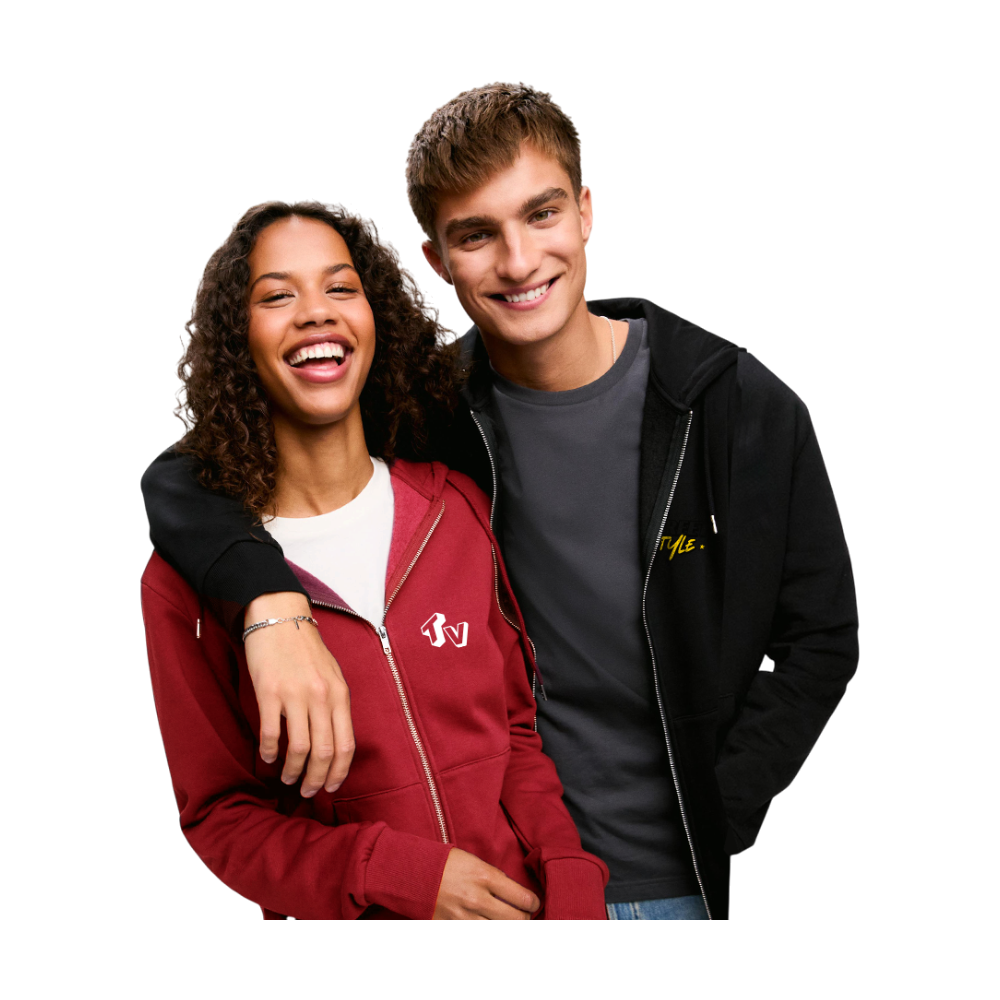 Day Zip Hood by Jack & Jones [produktjackjonesbasicziphoodsweatjj3907u]