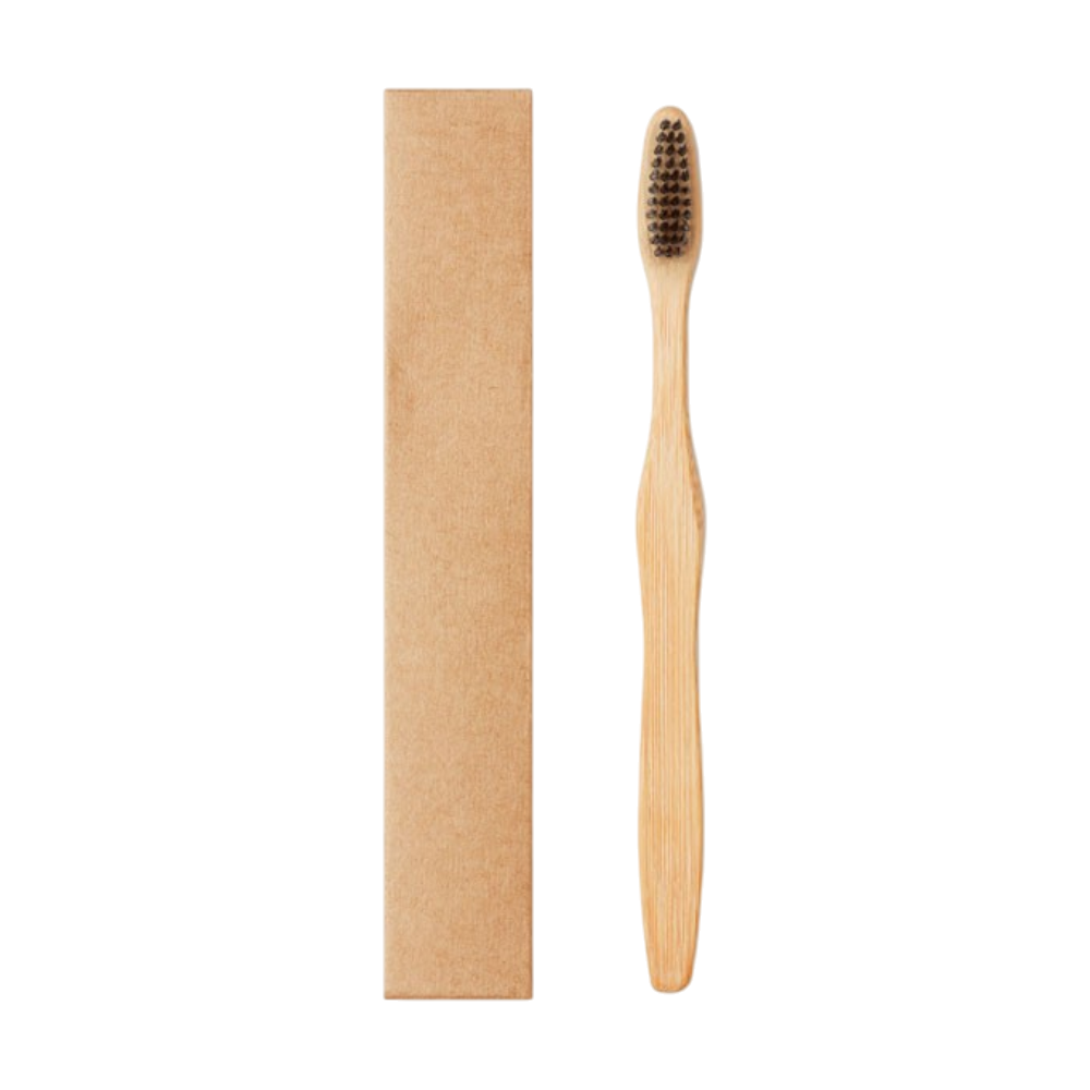 Dentobrush Bamboo Toothbrush [dentobrushbambootoothbrushinkraftbox]
