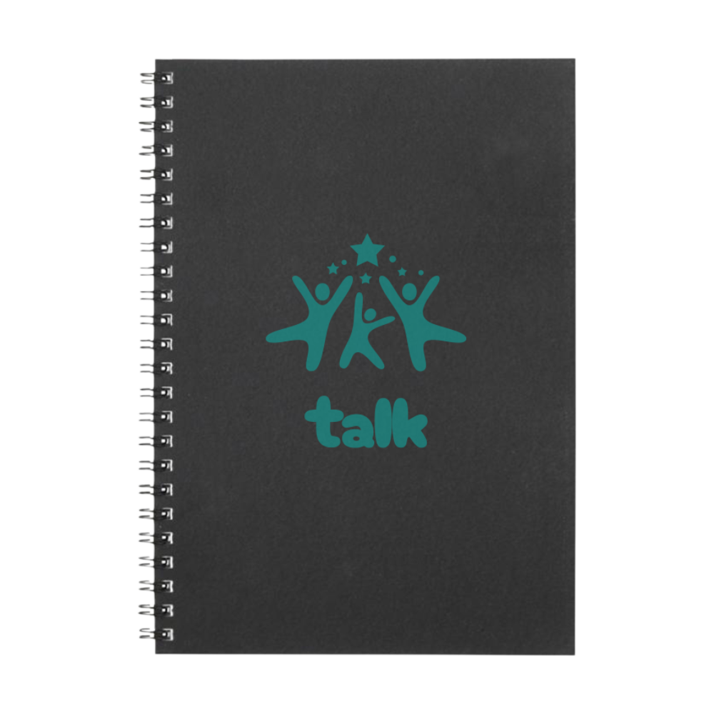 Desk-Mate Recycled A5 Spiral Notebook [deskmatea5colourspiralnotebook]
