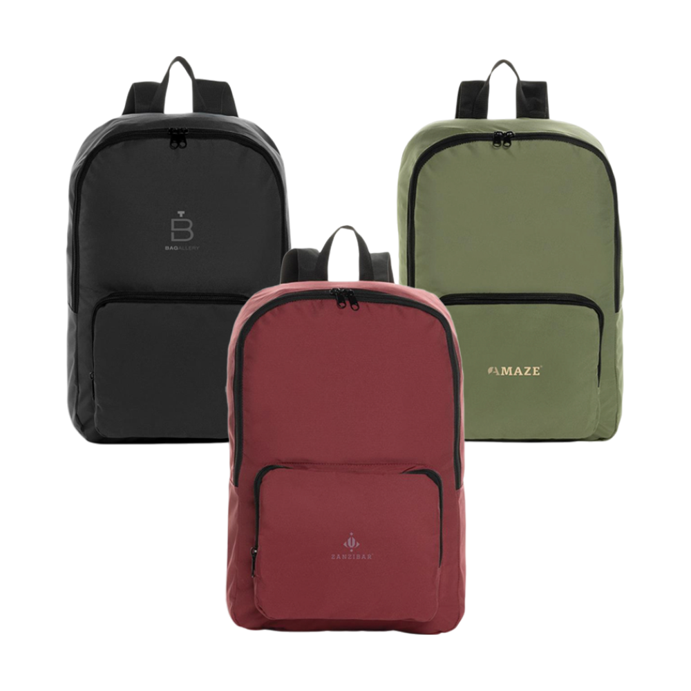 Dillon AWARE™ RPET Foldable Classic Backpack [dillonawarerpetfoldableclassicbackpack]