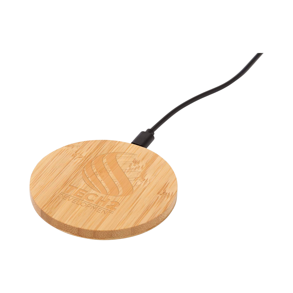 Essence 15W Bamboo Wireless Charging Pad [essence15wbamboowirelesschargingpad]