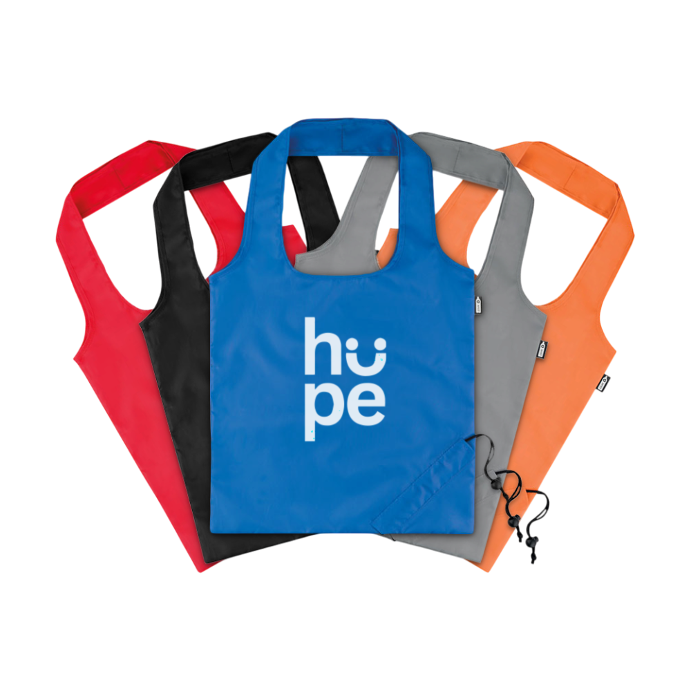 Foldable RPET Shopping Bag [foldpetfoldablerpetshoppingbag]