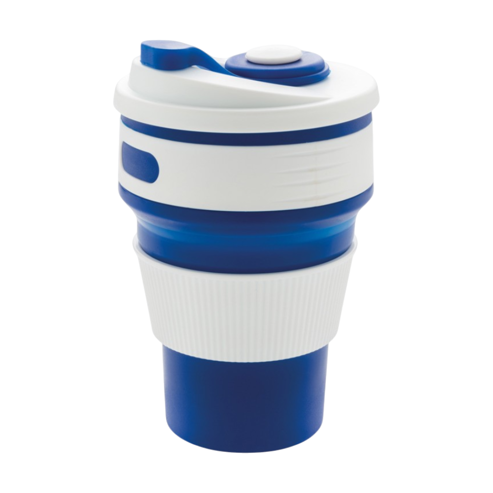 Foldable Silicone Cup 350 ml [foldablesiliconecup]