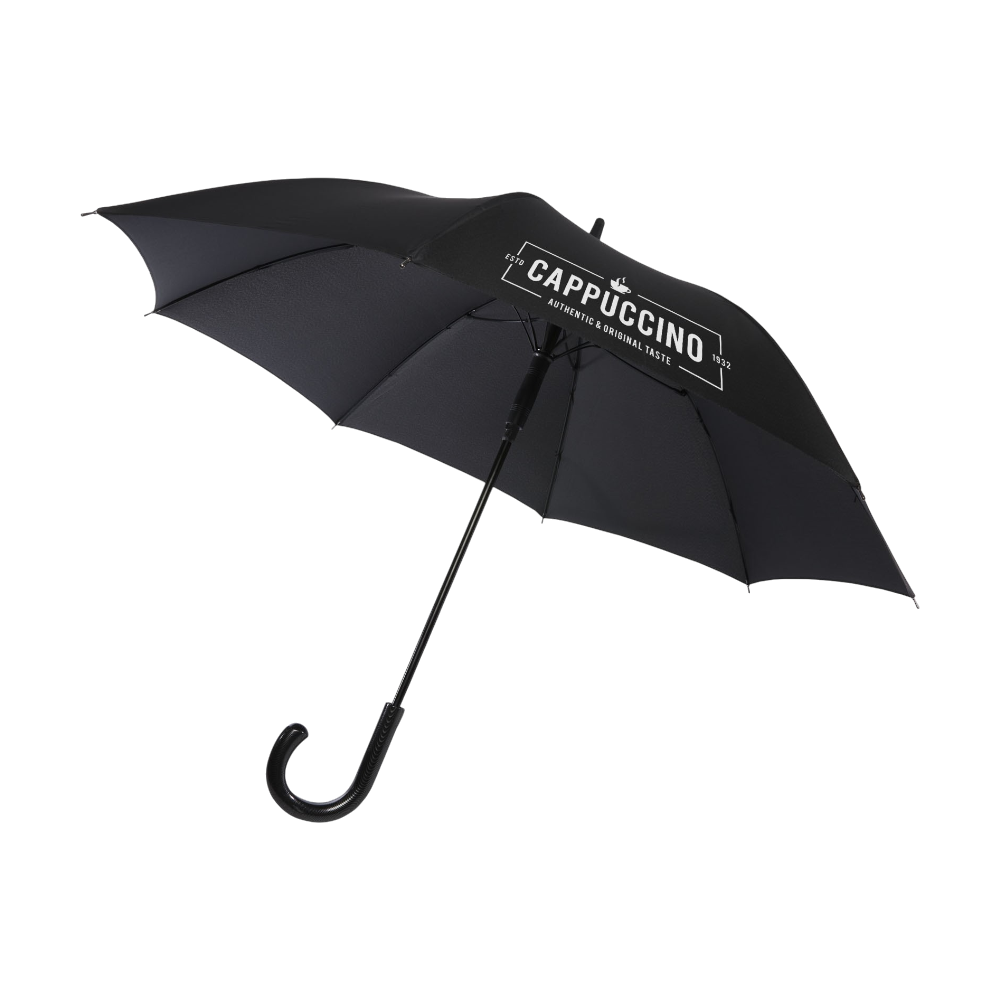 Fontana Auto Open Umbrella with Carbon Look Handle [fontana23autoopenumbrella]