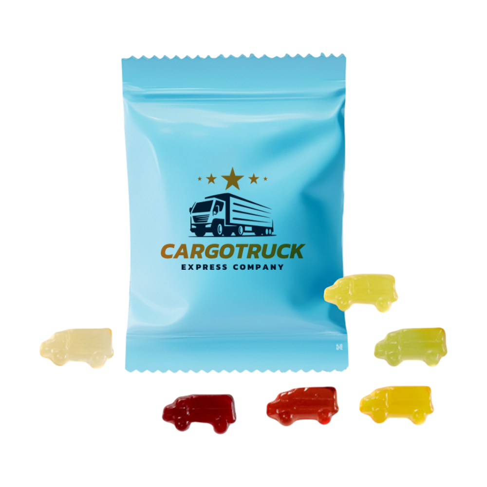 Fruit Gum Truck Shape [fruitgumtrucks]