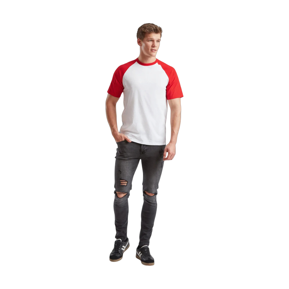 Fruit Of The Loom Baseball Tee [fruitoftheloomvalueweightssbaseballt]