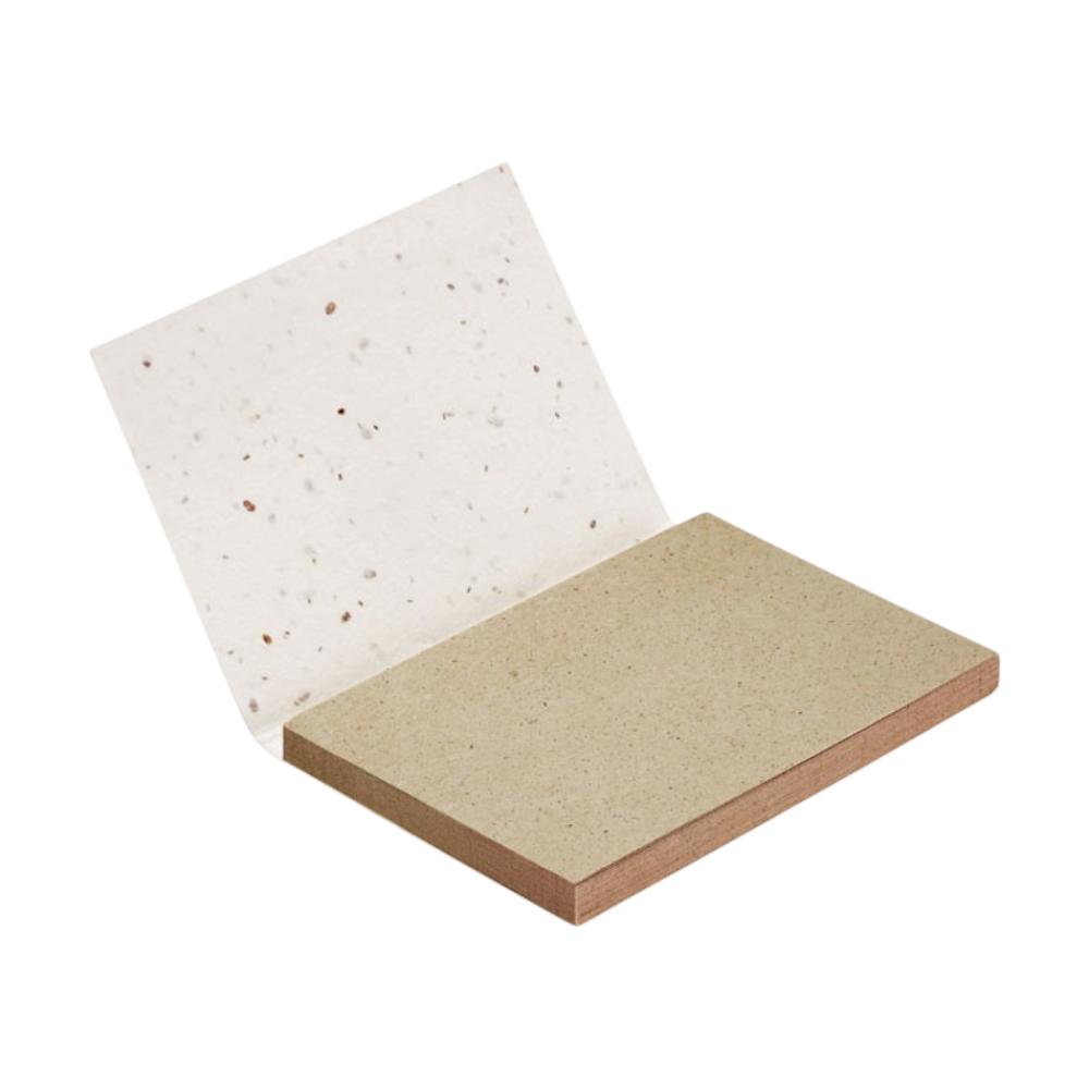 GROW ME Grass/Seed Paper Memo Pad [growmegrassseedpapermemopad]