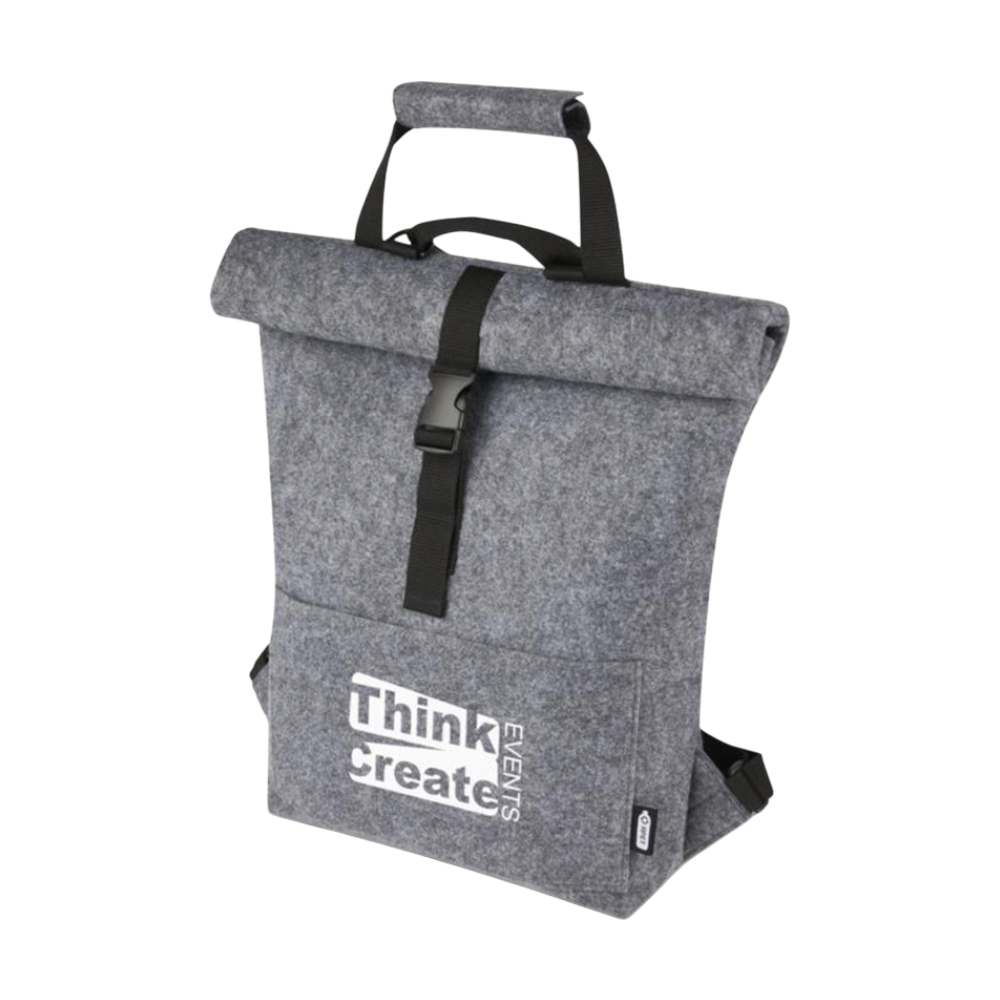 GRS Recycled Felt Roll-top Bike Bag [feltagrsrecycledfeltrolltopbikebag13l]