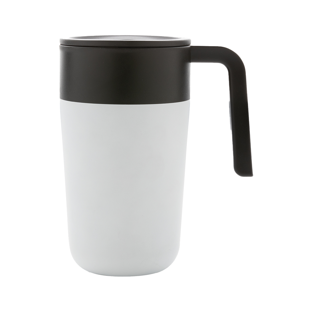 GRS Recycled PP and SS Mug with Handle [grsrecycledppandssmugwithhandle]