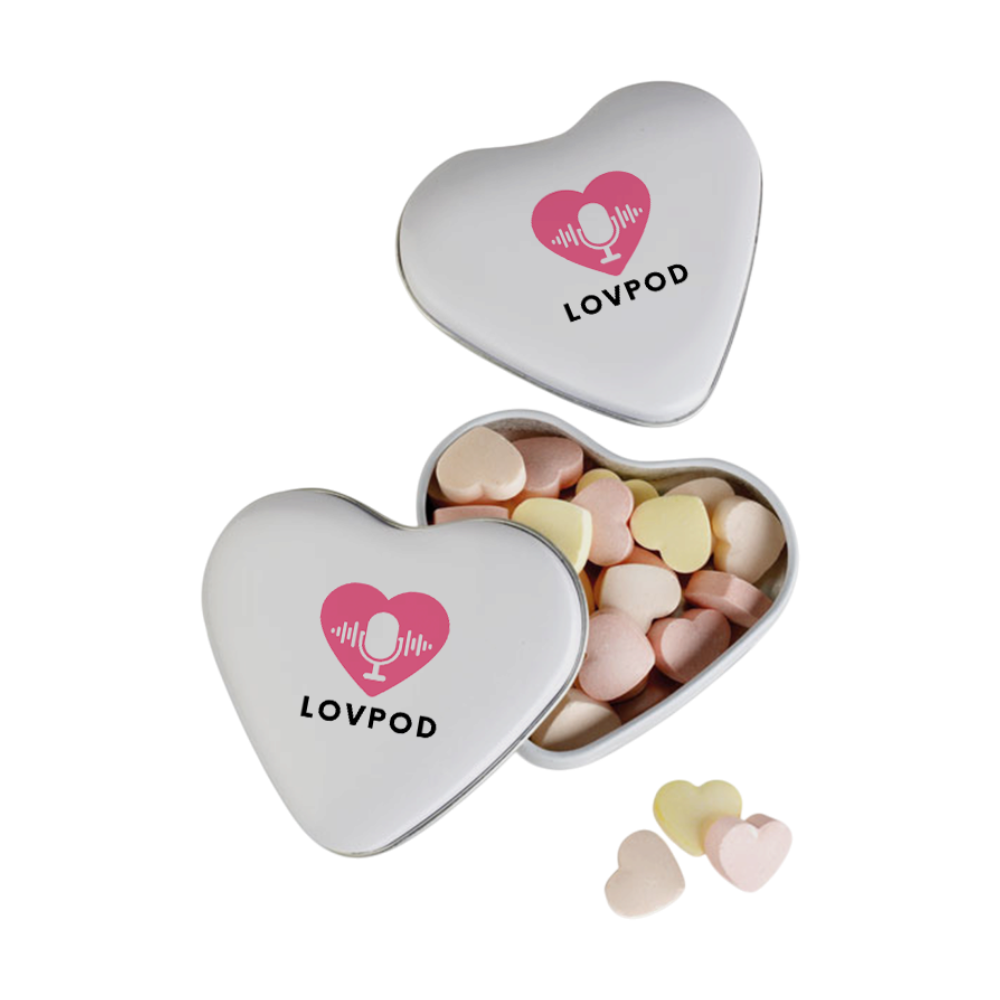 Heart-shaped Tin with Candy Hearts [hearttinboxwithcandies]