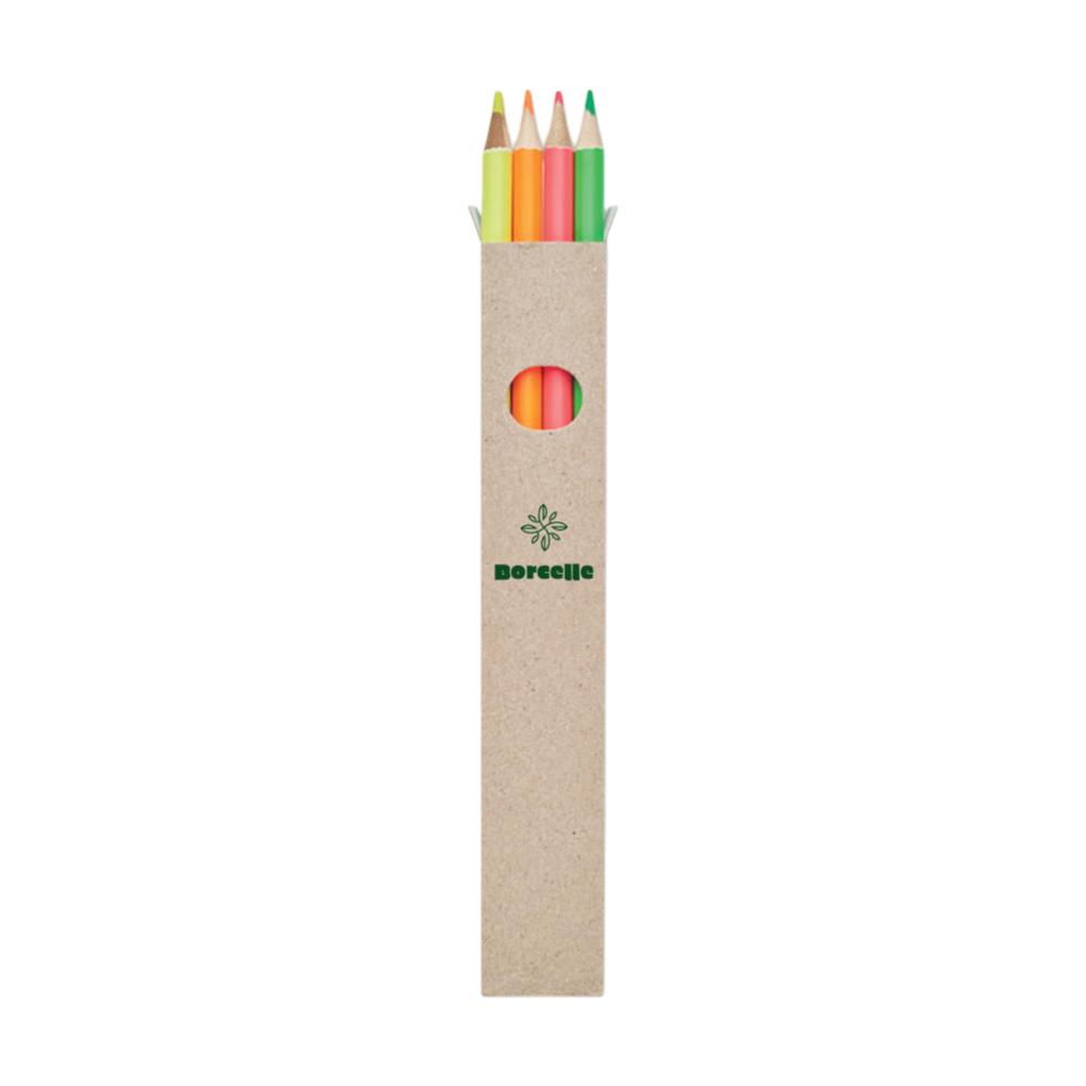 Highlighter Pencil Set in Box [4highlighterpencilsinbox]