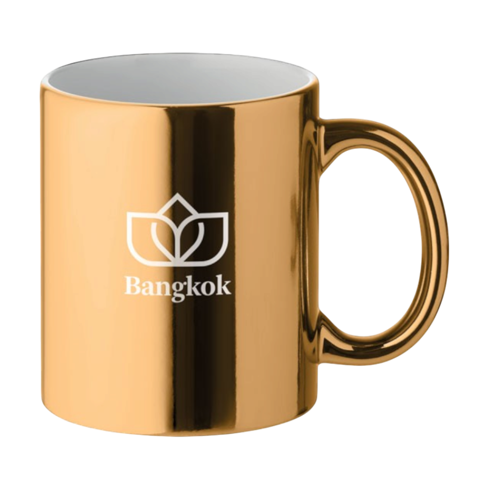 Holly Ceramic Mug [hollyceramicmugmetallic300ml]
