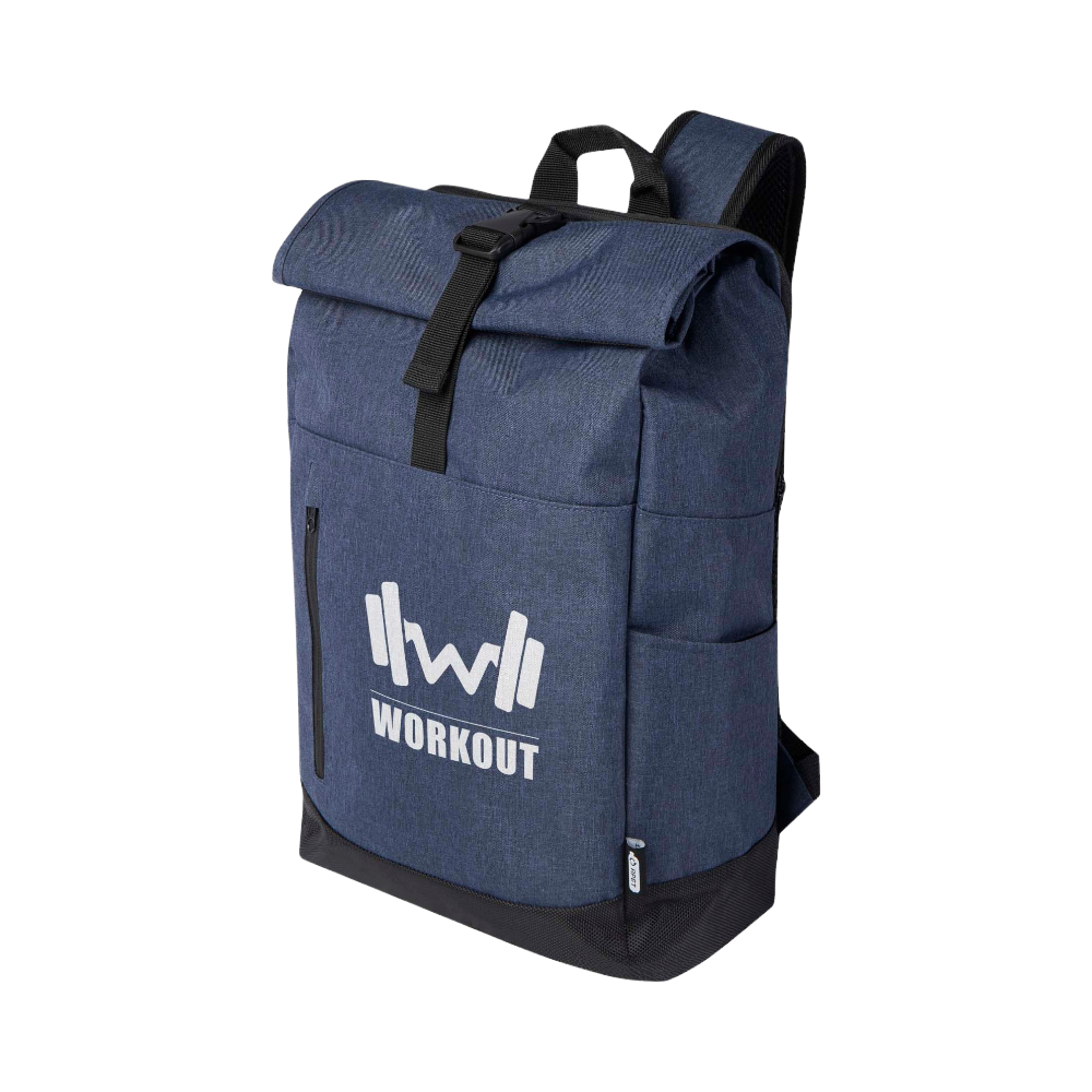 Hoss GRS Recycled Roll-Up Laptop Backpack [hoss156grsrecycledrolluplaptopbackpack12l]